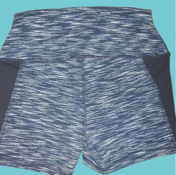 ALO Yoga ELE / ATE SHORT Color RICH NAVY Space dy - Picture 10 of 12